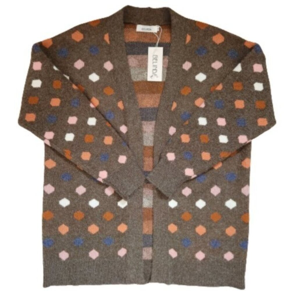 NWT! Belinda Soft Cozy Open Cardigan Sweater